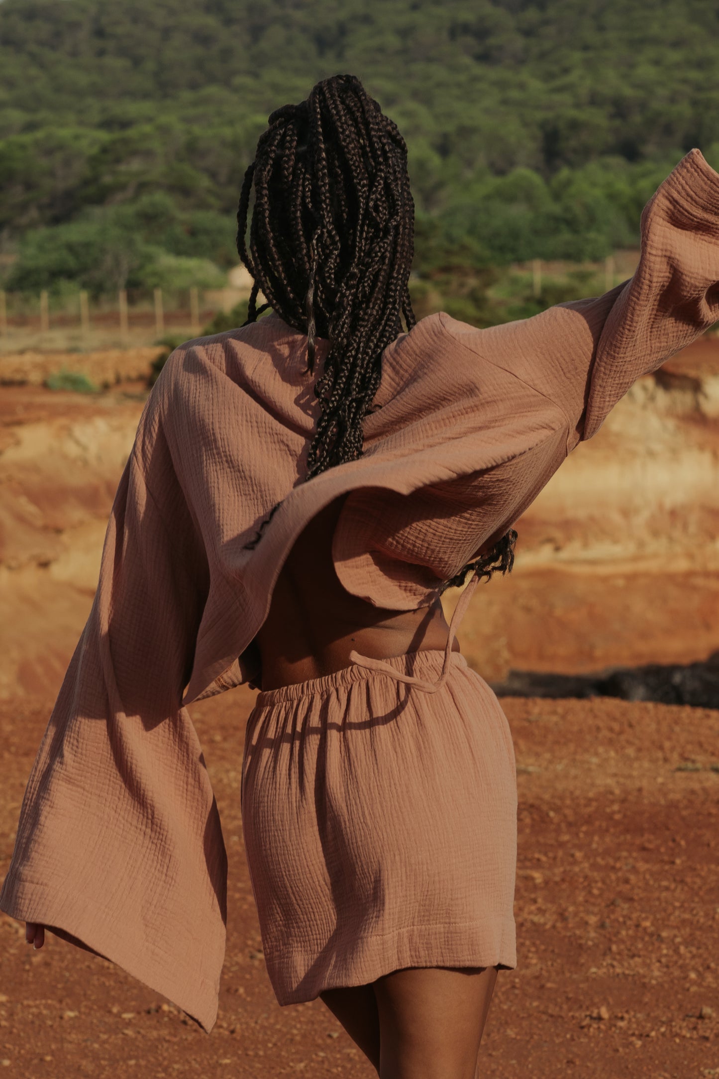 SUMBA Mini Skirt - Clay